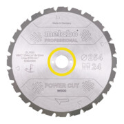 Metabo Kreissägeblatt HW/CT 450 x 30 x 3,8/2,8 Zähnezahl 66 Wechselzahn Spanwinkel 15°-1