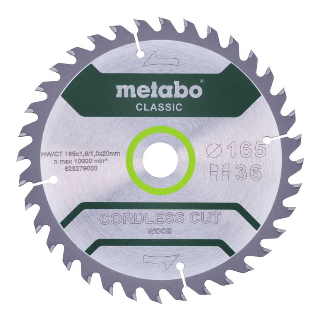 Metabo Lama per sega circolare "cordless cut Wood", qualità classica, per seghe circolari manuali, in cartone