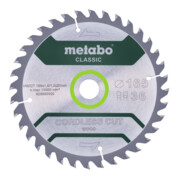 Metabo Lama per sega "Cordless cut wood - classic", 165x1,6/1,0x20 Z36 WZ 15° / B