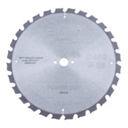 Metabo Lama per sega "Power cut wood - Classic", 400x3,2/2,2x30 Z28 TZ 15°-1