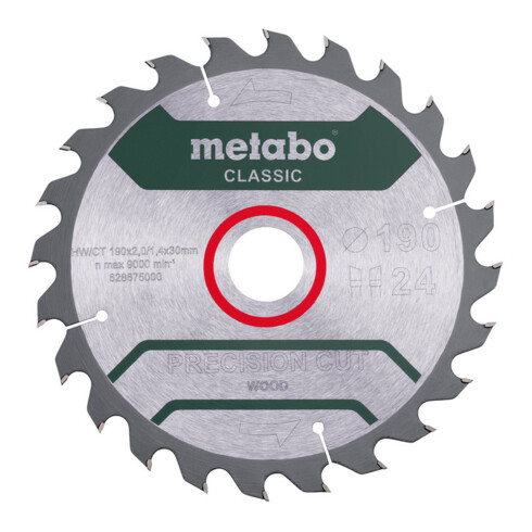 Lama Metabo "power cut wood - classic" in cartone