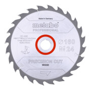 Metabo Lama per sega "Precision cut wood - professional", 160x2,2/1,4x20, Z24 WZ 20°-3