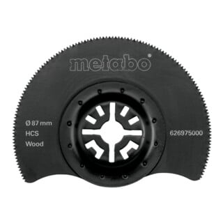 Metabo Lame de scie segmentée "Classic", bois, HCS, Ø 87 mm