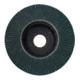 Metabo lamellenschijf 115 mm P 60, zirkoniumkorund, staal, roestvrij staal, gebogen uitvoering