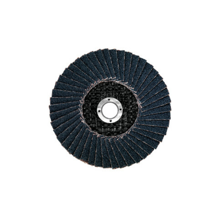 Metabo lamellenschijf 76 mm P 60, zirkoniumkorund, staal, roestvrij staal, rechte uitvoering