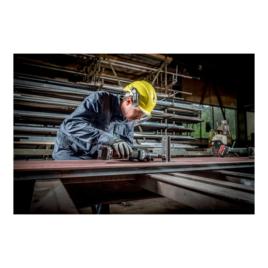 METABO Levigatrice diritta senza batteria, Modello: GVB18LTXBL