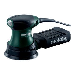 Metabo Levigatrice roto-orbitale palmare FSX 200 Intec con custodia in plastica