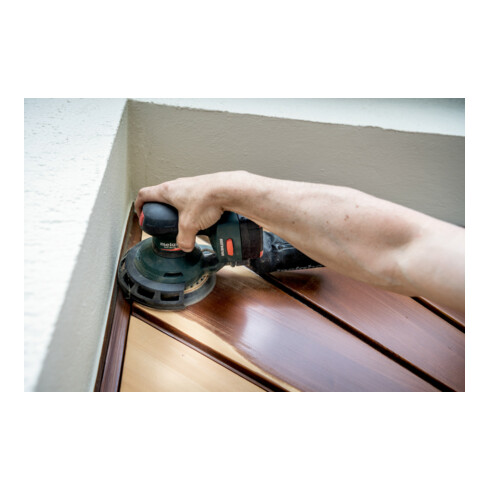 Metabo Levigatrice Rotorbitale a Batteria SXA 18 LTX 150 BL con Disco da 150 mm; metaBOX 215