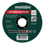 Metabo Limited Edition Inox Trennscheibe gerade Ausführung 1 mm