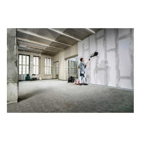 Metabo LSV 5-225 Comfort langnekschuurmachine met variabele lengte-instelling; plastic koffer