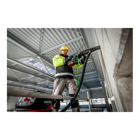 Metabo Martello combinato a batteria KHA 18 LTX BL 40 valigetta in plastica, 18 Vx+