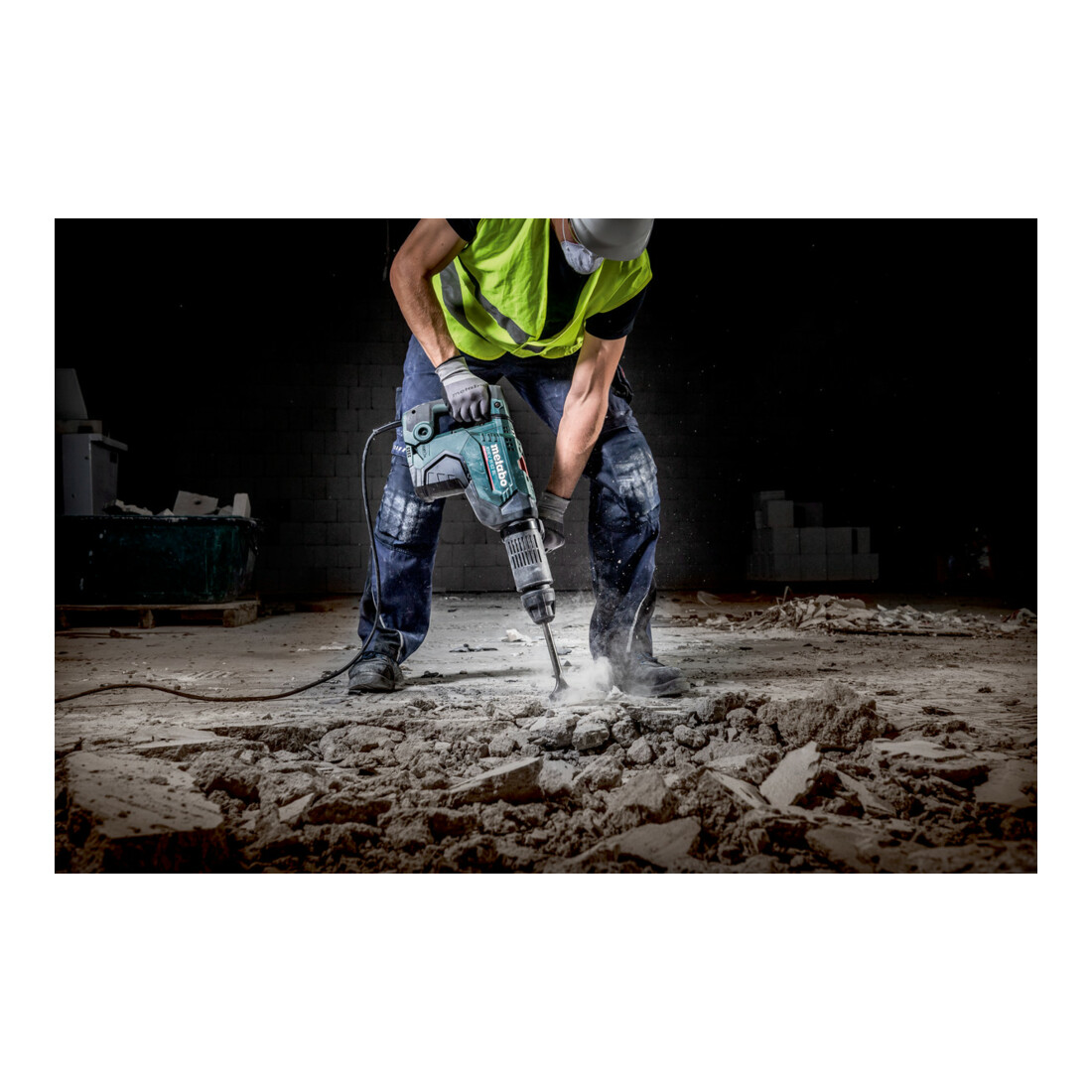Metabo Martello combinato KHEV 11-52 BL con valigetta di plastica