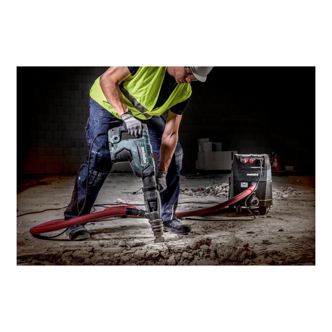 Metabo Martello combinato KHEV 11-52 BL con valigetta di plastica