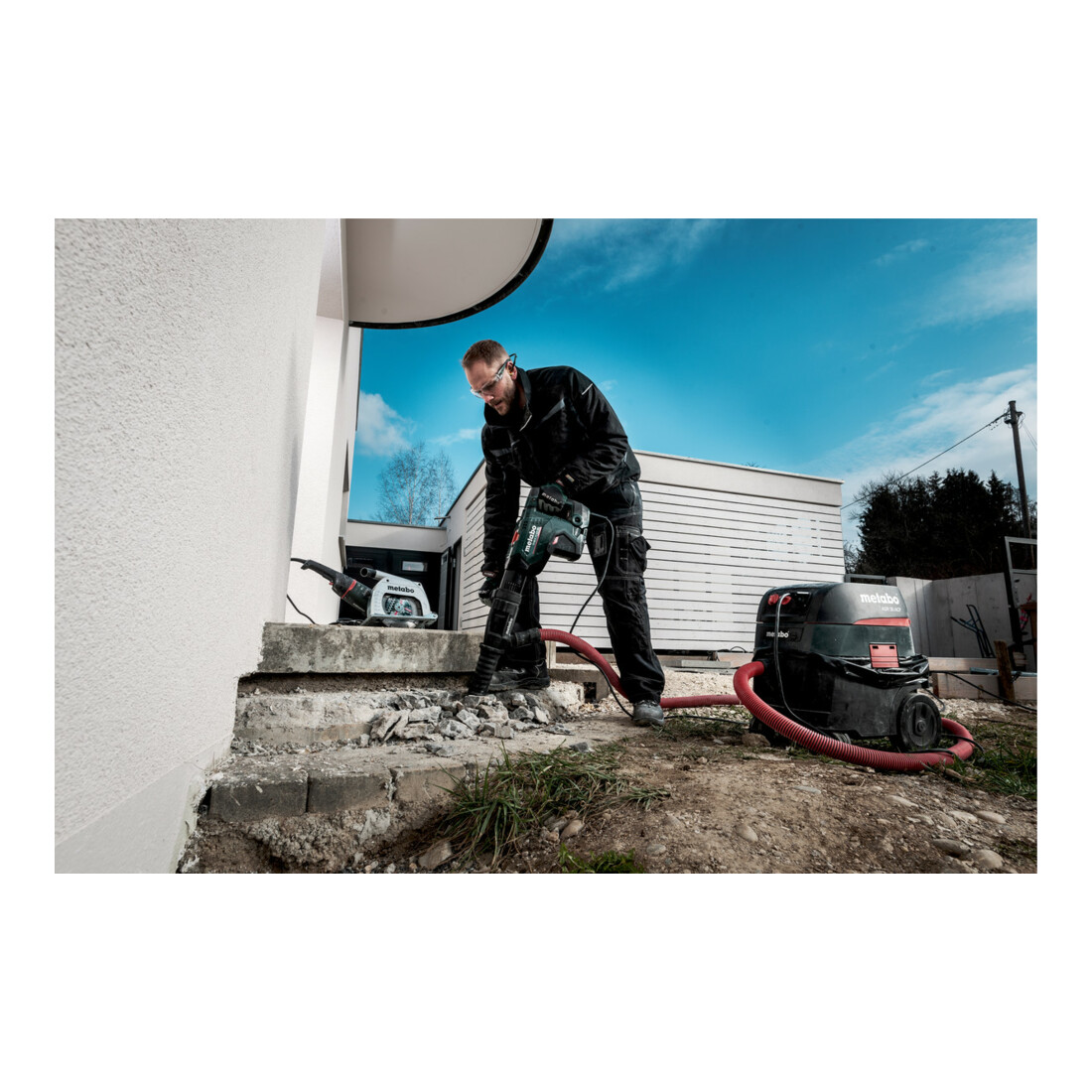 Metabo Martello combinato KHEV 11-52 BL con valigetta di plastica