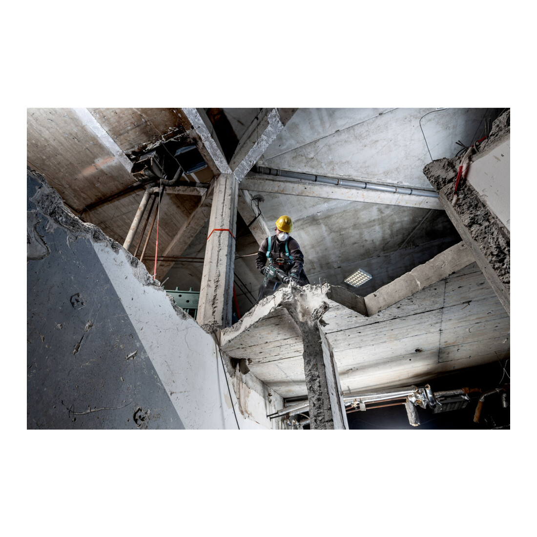 Metabo Martello combinato KHEV 11-52 BL con valigetta di plastica