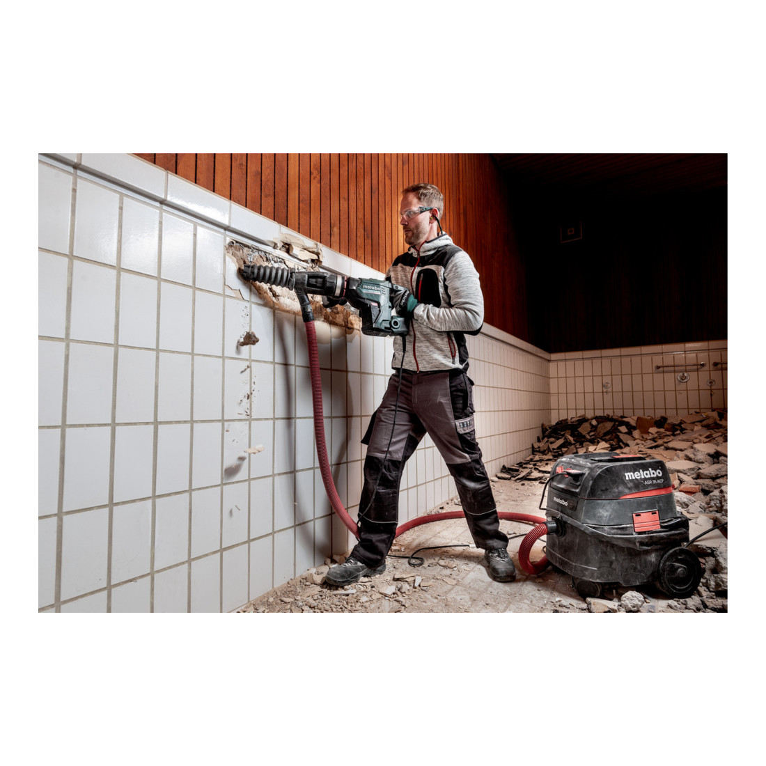 Metabo Martello combinato KHEV 5-40 BL con valigetta di plastica