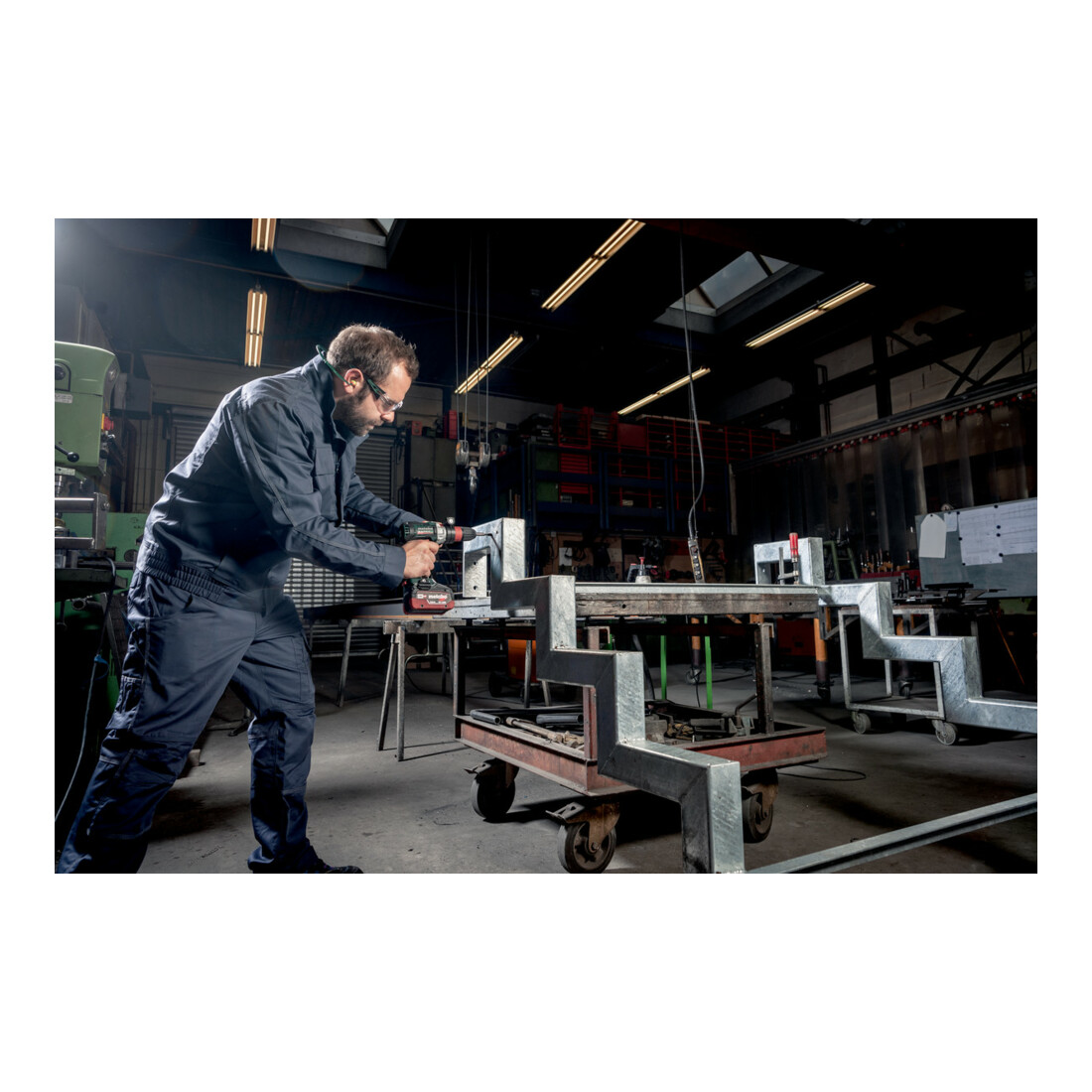 METABO Maschio a filettare senza batteria con sistema Quick, Modello: GBLTXBLQI