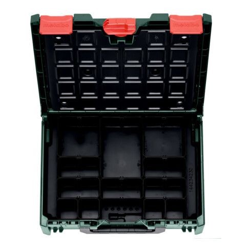 Metabo metaBOX 118 Organizer mit 12 Sortimo Einsatzboxen