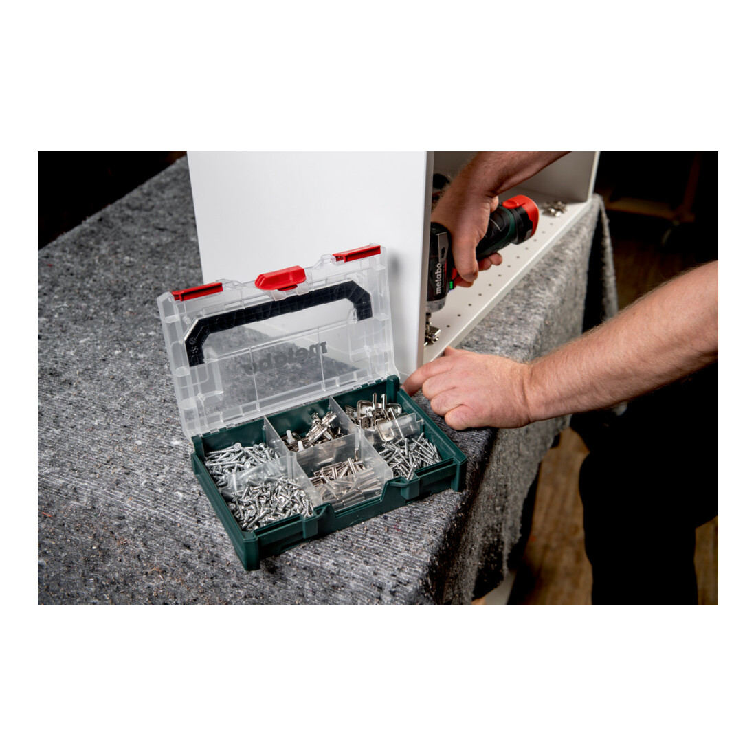 Metabo metaBOX 63 XS Organizer mit Einsatz