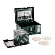Metabo metaBOX Schleifmittel-Set "multi-hole", Ø 150 mm, Serie "professional", für Farbe, Lacke