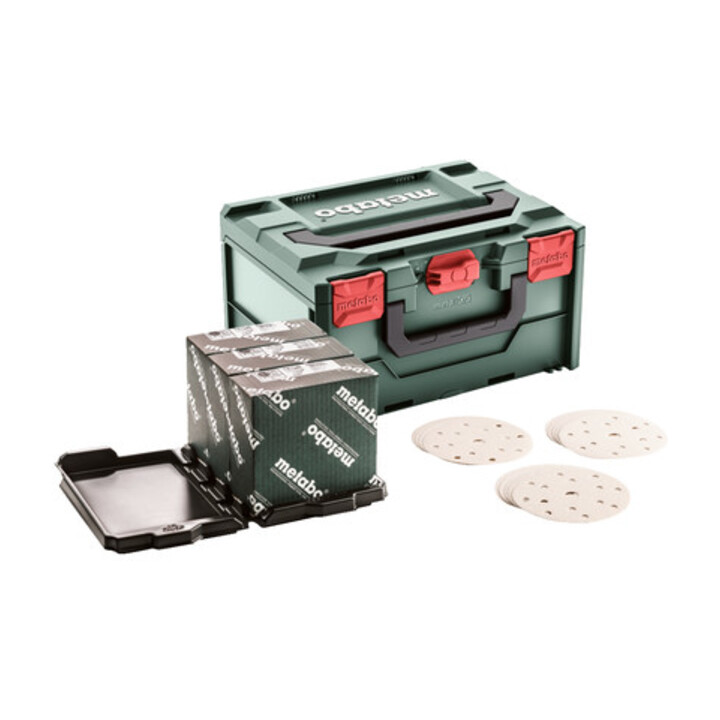 Metabo Metaloc schuurset "multigat", Ø 150 mm, "professional" serie, voor verf, lak