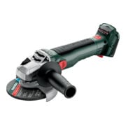Metabo Meuleuse d'angle sans fil W 18 LT BL 11-125, metaBOX 165 L