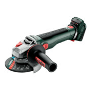 Metabo Meuleuse d'angle sans fil WB 18 LT BL 11-125 Quick avec frein, écrou rapide, batterie pivotante ; metaBOX 165 L