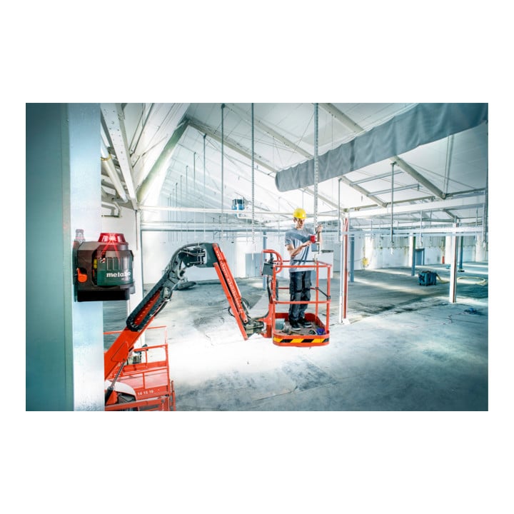 Metabo Multilinienlaser MLL 3-20 Set mit Baustativ und Kreuzschlitten; Karton