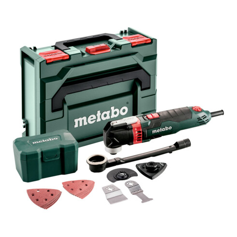 Metabo Multitool MT 400 Quick Set für Holz; metaBOX 145