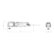 Metabo Multitool MT 400 Quick Set per legno,X 145-4