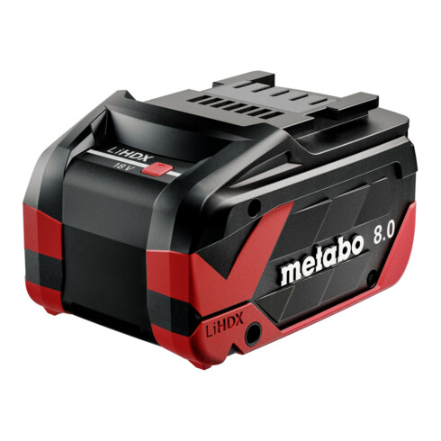 Metabo Pack batterie LiHDX 18 V - 8,0 Ah (624975000)