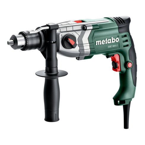 Metabo Perceuse à percussion SBE 800-2 (601744510) Coffret plastique