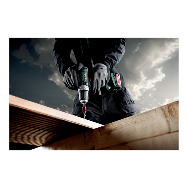 Metabo Perceuse-visseuse à percussion sans fil PowerMaxx SB 12 BL