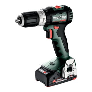 Metabo Perceuse-visseuse à percussion sans fil SB 18 L BL (613157500) metaBOX 145, 18V 2x2Ah Li-Power + SC 30