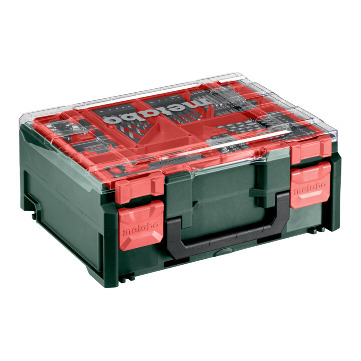 Metabo Perceuse-visseuse à percussion sans fil SB 18 L Set (614053710), coffret plastique