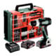 Metabo Perceuse-visseuse sans fil BS 18 L Set (614051710), coffret plastique