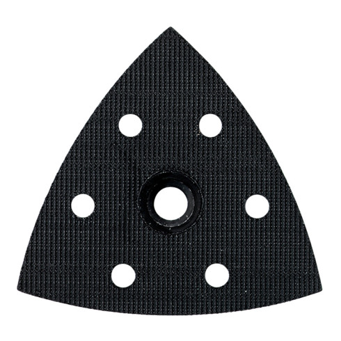 Metabo Piastra abrasiva per levigatrici triangolari perforata con chiusura a strappo
