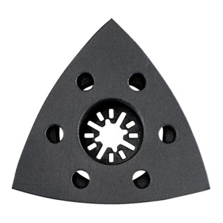 Metabo Piastra abrasiva triangolare 93mm, con chiusura a strappo, MT
