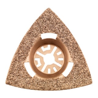 Metabo Plateau de ponçage triangulaire "Classic", joints et enduits, HM, 78 x 78 mm