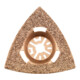 Metabo Plateau de ponçage triangulaire "Classic", joints et enduits, HM, 78 x 78 mm-1