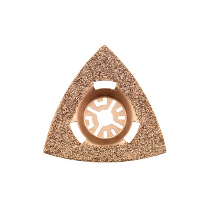 Metabo Plateau de ponçage triangulaire "Classic", joints et enduits, HM, 78 x 78 mm