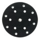 Metabo Platorello 150mm, perforato, medio duro, con fissaggio a velcro per fogli abrasivi adesivi con 6/8 fori-1