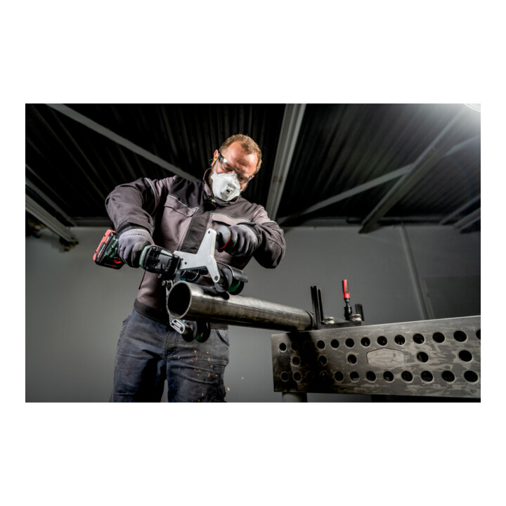 Metabo Ponceuse à bande sans fil RBVB 18 LTX BL 180 (601768840), metaBOX 185 XL