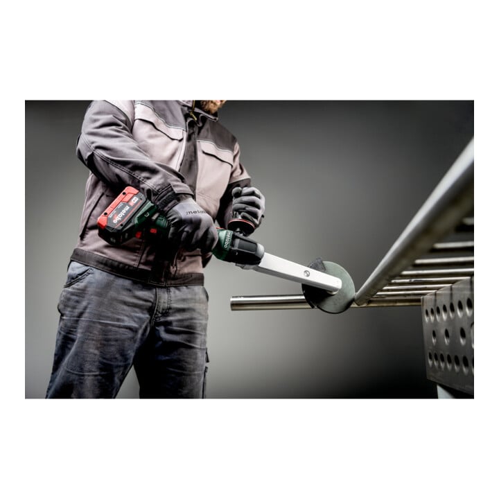 Metabo Ponceuse à joint d'angle sans fil KNSVB 18 LTX BL 150 (601765840), metaBOX 185 XL