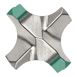 Punta per trapano a percussione Metabo SDS-plus Pro 4 Premium