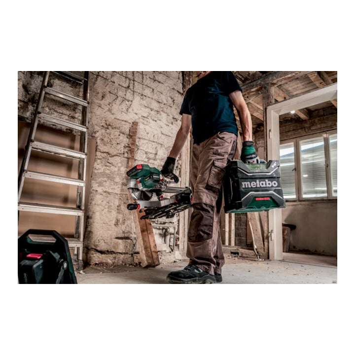 Metabo Radio de chantier sans fil RC 12-18 32W BT DAB+ (600779850) avec fonction de chargeur, carton