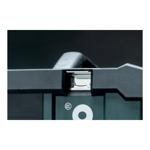 Metabo Radio de chantier sans fil RC 12-18 32W BT DAB+ (600779850) avec fonction de chargeur, carton