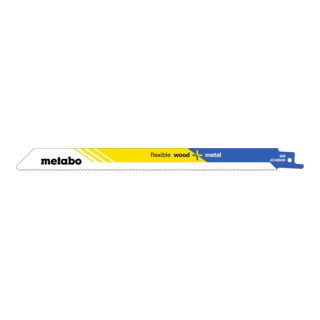 Metabo reciprozaagbladen 225x 0,9 mm BiM 1,8-2,6 mm/ 10-14 TPI
