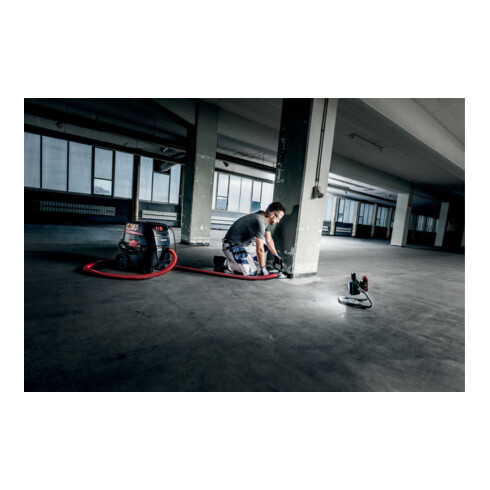 Metabo Renovierungsschleifer RSEV 19-125 RT mit Diamantschleiftopf Beton "professional" ; Kunststoffkoffer