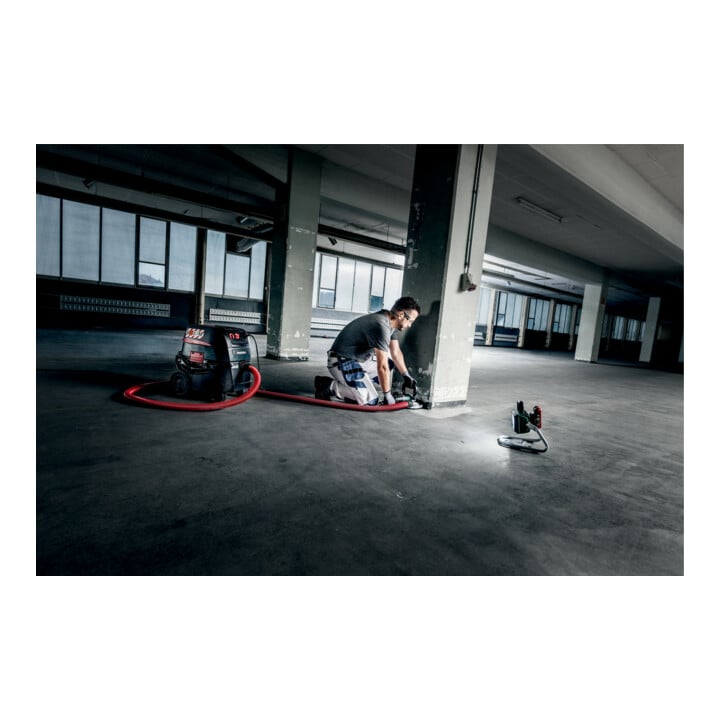 Metabo Renovierungsschleifer RSEV 19-125 RT mit Diamantschleiftopf Beton "professional" ; Kunststoffkoffer